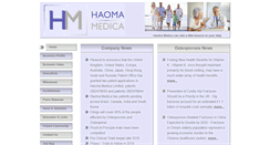 Desktop Screenshot of haomamedica.com